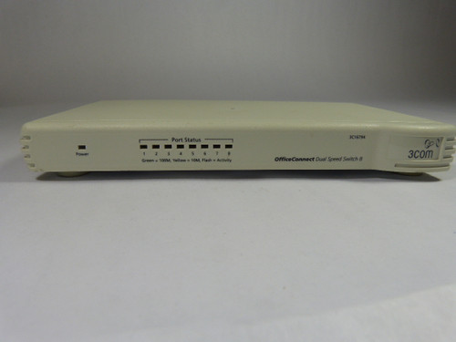 3Comm Office Connect 3C16794 8 Port Ethernet Hub USED