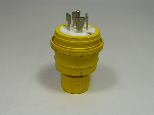 Woodhead 26W81 Weathertite 4 Pole 5 Wire Plug L21-20 ! AS IS !