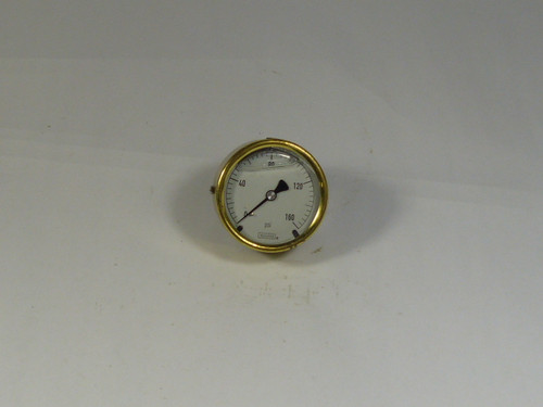 Noshok 0-160 Pressure Gauge 0-160PSI USED