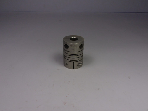 NBK 15X15 Flexible Aluminum Shaft Coupling USED