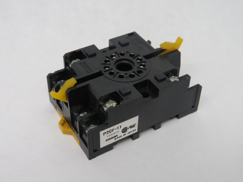 Omron P2CF-11 Relay Socket 250VAC 10A 11 Pin USED