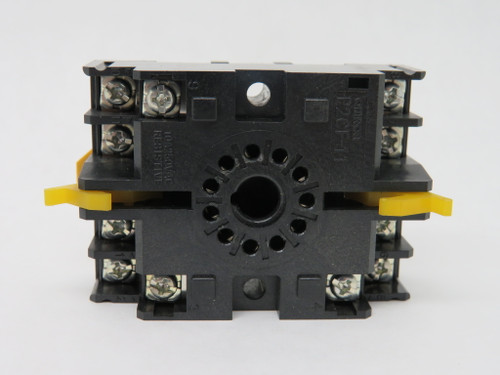 Omron P2CF-11 Relay Socket 250VAC 10A 11 Pin USED
