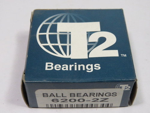 T2 6200-2Z Shielded Deep Groove Ball Bearing 30mm OD 10mm ID 9mm Width ! NEW !