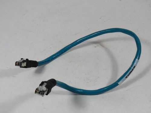 Turck RJ45S-RJ45S-441-0.5M Network Cable 0.5m 42V 1.5A (U-05458) USED