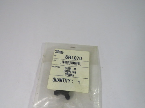 Martin SRL070 Buna-N Spider Coupling 4 Teeth NWB