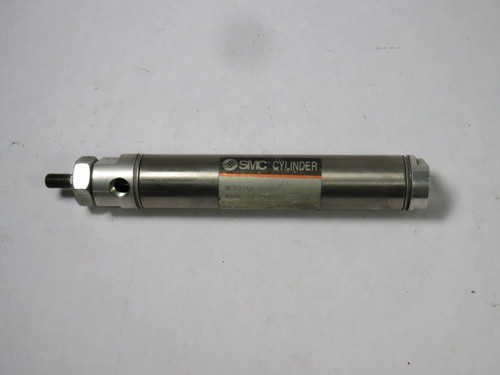 SMC NCMB106-0400 Pneumatic Air Cylinder 1-1/16" Bore 4" Stroke 250PSI USED
