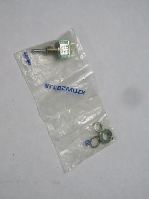 Alco Switch MTA-106E Sub-Miniature Toggle Switch 6A 125V 2P ! NWB !
