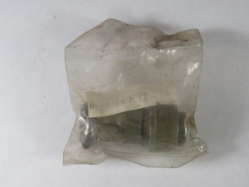 Itt Cannon MS3106F18-1S Circular Connector 10-Contacts NWB