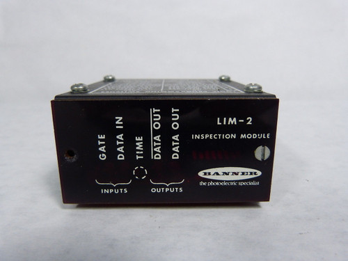Banner LIM-2 Logic Inspection Module USED