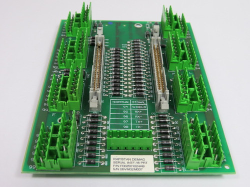 Rapistan F002501024AB Serial Interface PCB USED
