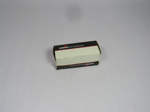 Cooper CWL515P-C Plug 15 Amp 125 Volt 2 Pole 3 Wire BL/WH ! NEW !