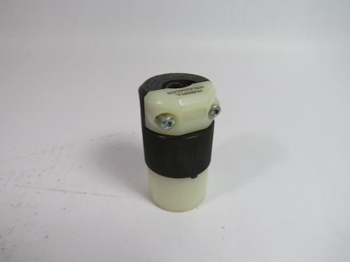Hubbell HBL6334CCN Receptacle 20A 125V 3W 2P USED