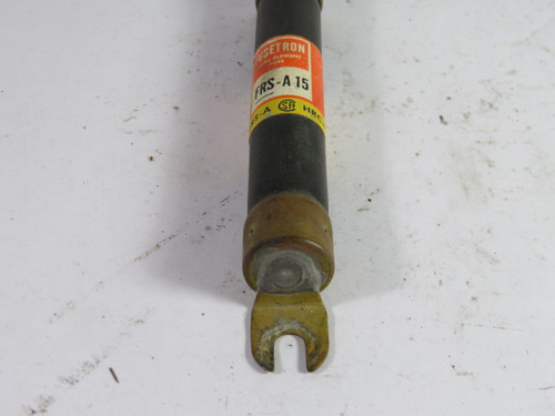 Fusetron FRS-A-15 Dual Element Fuse 15A 600V USED