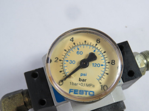 Festo 159580 LR-3/8-D-MIDI Pressure Regulator G3/8 Port 16 bar 230 psi USED