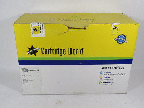Cartridge World CWL-T640KHY Replacement For Lexmark T640 Black Toner ! NEW !