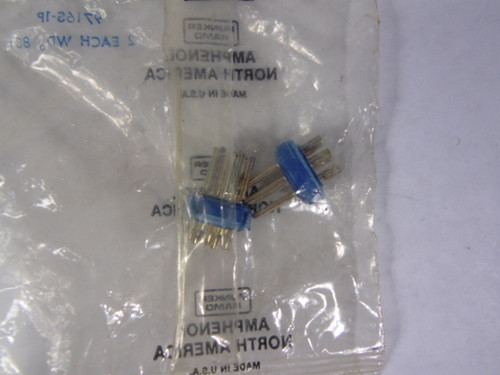 Amphenol 97-16S-1P Circular Insert for Connector Bag of 2 NWB