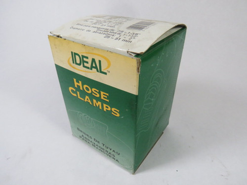 Ideal 5224 Hose Clamps 7/8-1 3/8" Hose 1-1-1/2" Pipe Lot of 7 BOX DAMAGE NEW