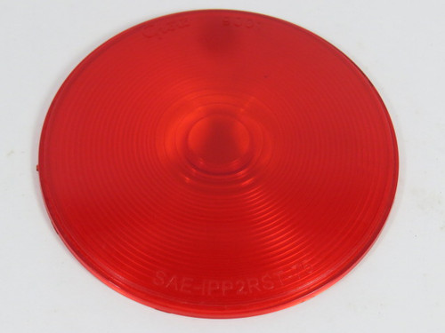 Grote 90012 Stop Tail Turn Lens Replacement 4-1/4"OD RED USED
