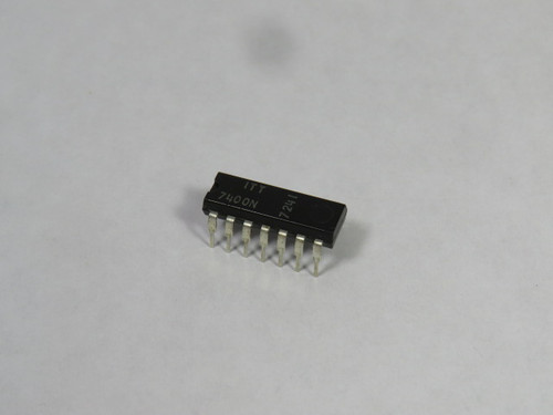 ITT 7400N 2-Input Positive Quad NAND Gates IC Chip USED