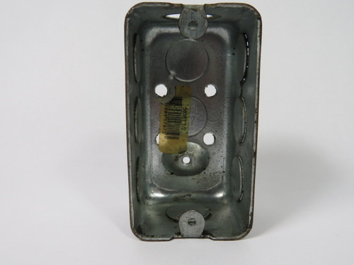 Thomas & Betts 58361-1/2 Utility Box 4" x 2-1/8" With 1/2" Knockouts USED
