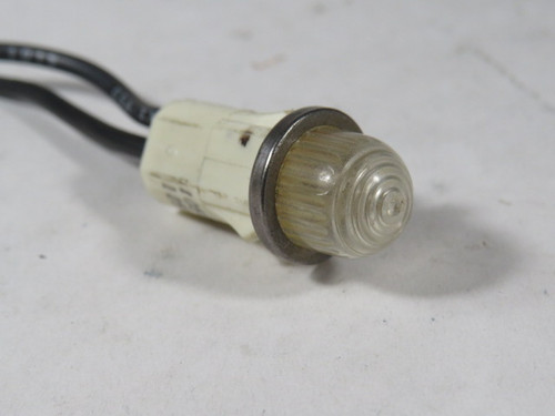 Chicago Miniature 1050A2 Clear Neon Indicator 125VAC 1/2W Lot of 5 USED