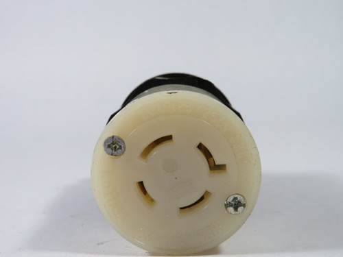 Leviton 2413 Twist-Lock Connector 20A 125/250V 4W 3P USED