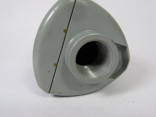 Edwards 102TBS-G1 Pipe Mount Terminal Base 24 Vdc 7.5 Amp USED