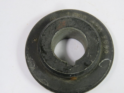 Martin 4J 7/8 Sleeve Coupling Flange 7/8" Bore Flange Dia. 2-15/32" USED