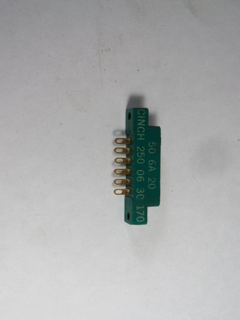 Cinch 250-06-30-170 Connect 6-Blade USED