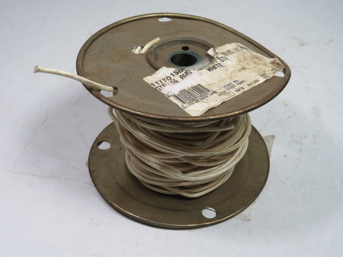 Generic 117701SE Threaded Wire 14 Awg 600V 87ft WHITE USED