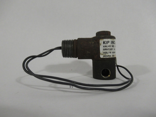 Kip Inc. 142115 Valve Orifice 1/8 120V 60Hz MOPD 100 USED