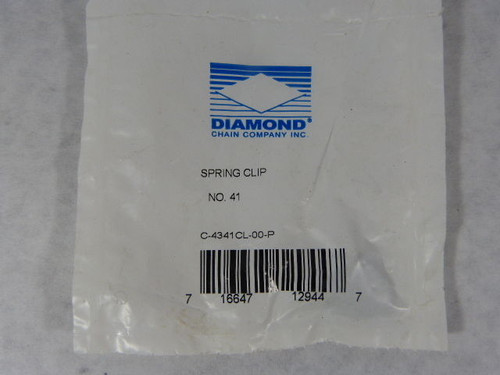 Diamond Chain C4341CL-00-P Spring Clip Connector Link ! NEW !