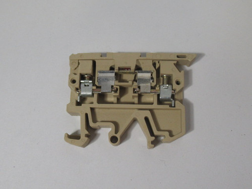 Conexel ASK-1 Fuse Holder Terminal Block Lot of 20 BEIGE C/W Red LED USED