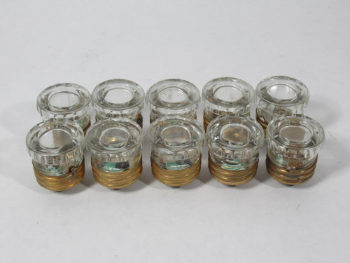Ferraz Shawmut GP30 Glass Plug Fuse 30A 125V *LOT OF 10* USED