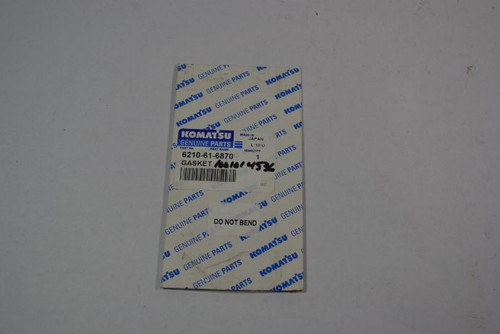 Komatsu 6210-61-6870 Gasket ! NEW !