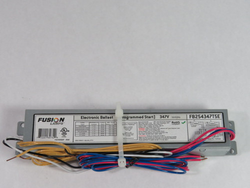 Fusion Lamps FB254347T5E Electronic Ballast 347V 50/60Hz ! NOP !