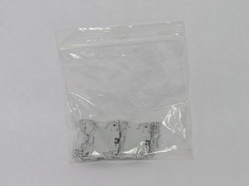 ABB ZS6 Terminal Block Lot of 4 GREY USED