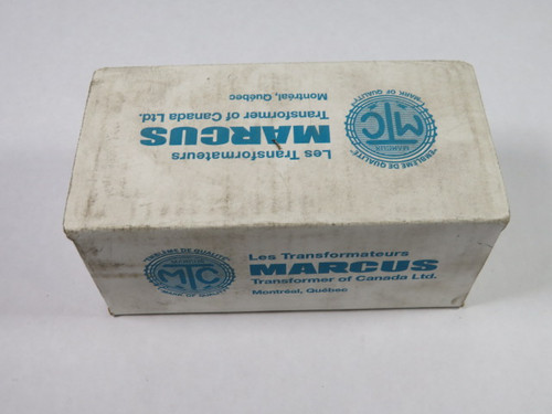 Marcus MO50V Transformer 50VA 1Ph Pri 600V Sec 120V 60Hz ! NEW !