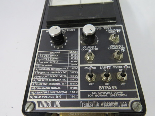 Unico 303-570 Current Loop Test Meter 150VDC 150-0-150 USED