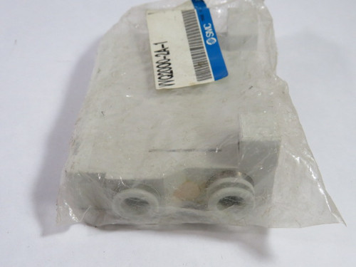 SMC VVQ2000-2A-1 Pneumatic Valve Manifold End Plate Assembly ! NWB !