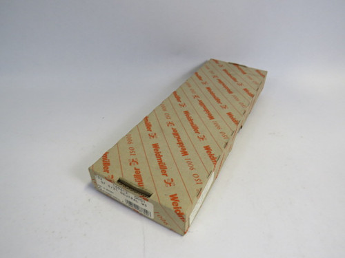 Weidmuller SF4/21 169612 Terminal Markers Neutral 4 Strips of 27 Labels ! NEW !