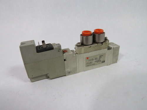 SMC SY5120-5DZ-N7T Solenoid Valve .15-.7mPa 24VDC USED
