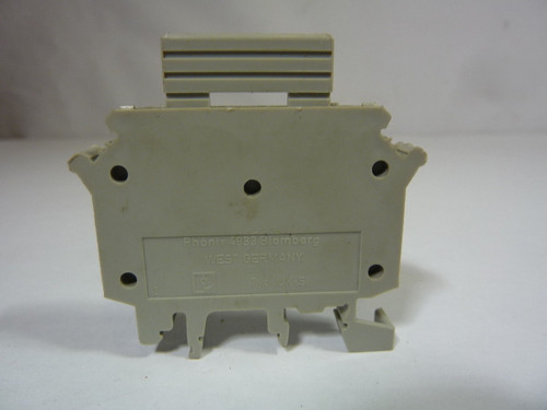 Phoenix Contact UK-SI Fuse Terminal Block for Cartridge Fuse Inserts USED