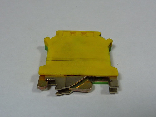 Phoenix Contact USLKG10 Ground Screw Connect Terminal Block 16mm 25-8AWG USED