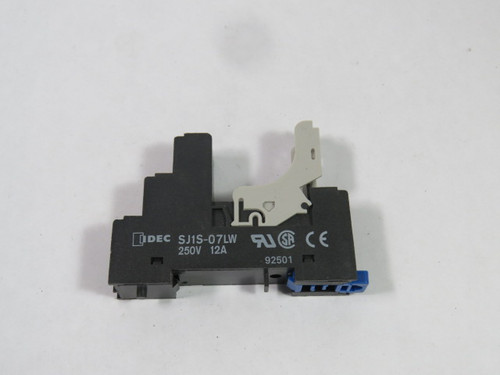 IDEC SJ1S-07LW Relay Socket 12A 250V 5-Blade USED