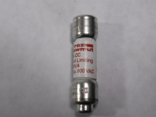 Ferraz Shawmut ATMR1/4 Current Limiting Fuse 1/4A 600V  USED