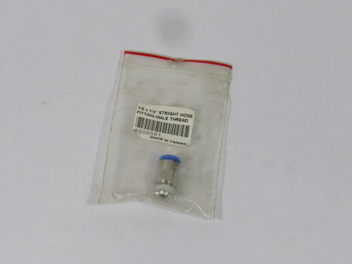 Princess Auto 8209561 Straight Hose Fitting-Male Thread 1/8" X 1/4" ! NWB !