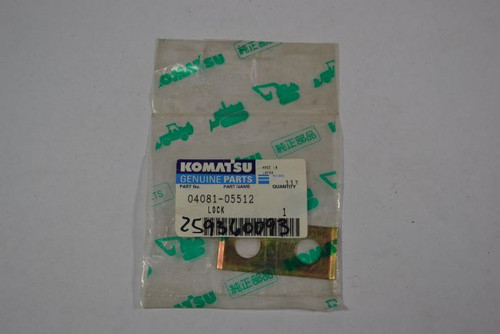 Komatsu 04081-05512 Lock  NWB
