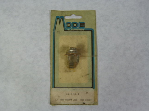 Mode Electronics 24-680-1 Mono Chassis Jack 1/4" ! NEW !