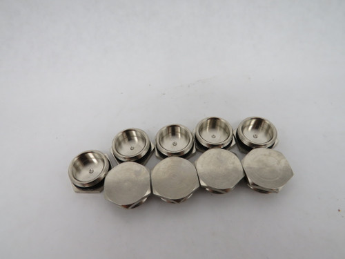 Harting 09000005072.01 Blanking Piece w/O-Ring PG 16 Lot of 9 BAG DAMAGE NWB